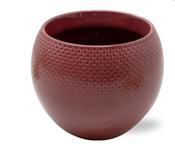 Ceramic 'Karma Bolivia' Purple Pot 16cm