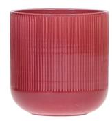 Ceramic Home 'Flare Red' Pot 12cm image