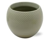 Ceramic 'Karma Bolivia' Green Pot 16cm