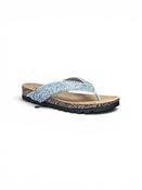 Heavenly Feet Crocus Sliver flip flop