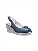 Zambian &amp; Co Matheran Cobalt wedge