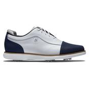 Footjoy Traditions SL Golf Shoes White/Navy image