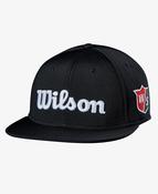 Wilson Tour Flat Brim Hat Black image
