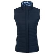 PURE Golf Ladies Reversible Gilet Navy image