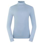 Pure Golf Simone Roll Neck Top Powder Blue image