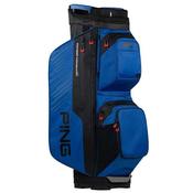 PING Pioneer Monsoon 231 Cart Bag Black - Blue image