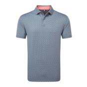 Footjoy Flower Bud Foulard Lisle Polo Flint