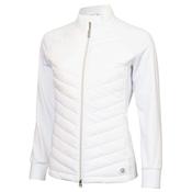 Green Lamb Nola Quilted Jacket White image