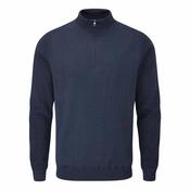 Ping Croy Men's Lined Half Zip Sweater - Oxford Blue