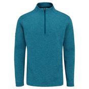 PING Men's Byron Striped Half Zip Golf Mid Layer Forest Multi