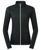 Pure Golf Lola Lined Textured Jacket Black