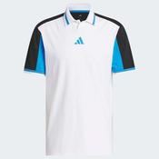 Adidas BTC Twistknit Polo White/Black/Blue image