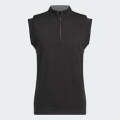 Adidas Ultimate365 Classic Quarter-Zip Vest Black