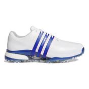 Adidas Tour360 Golf Shoes White/Blue image