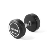 Pro Style Rubber Dumbbell Pair 12.5kg