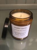 Soy Candles - Amber Glass Jar
