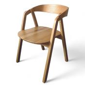 Helsinki Solid Beech Nordic Chair with All-Wood Seat image