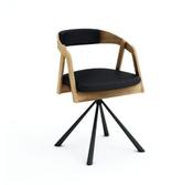 Vanguard Oak Swivel Dining Armchair image