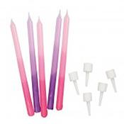 Pink &amp;amp; Purple Candles image