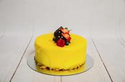 Mango and Passionfruit Cheesecake image