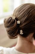 Clara Pins - floral hair pins image