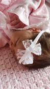 White lace Headband image