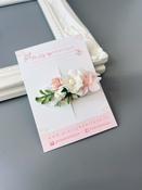 Pink &amp; White Hair Clip