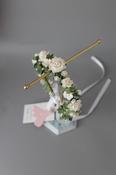 Rose White Flower Crown