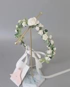 Rose Ivory Flower Crown