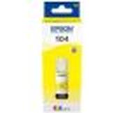 Original Epson 104 Yellow Ink Bottle  image