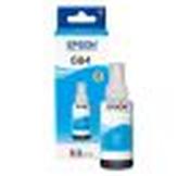 Original Epson 664 Cyan Ink Bottle (T6642) image