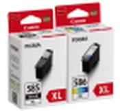 Original Canon PG585XL / CL586XL Black &amp; Colour Ink Multipack High Capacity image
