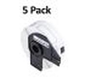 Compatible Brother DK11201 Labels 29mm x 90mm - 5 Pack