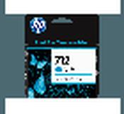 Original HP 712 Cyan Ink Cartridge image