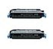 Compatible HP 642A Black Toner 2 Pack ( CB400A ) image