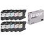 Brother LC223 Ink Cartridges Replacement with Free Paper - 10 Pack image