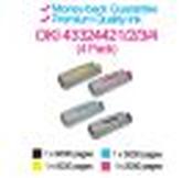 Compatible OKI 43324421/ 22/ 23/ 24 Toner - 4 Pack image