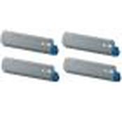 Compatible OKI 4405916 - 4 Pack (44059165/ 44059166/ 44059167/ 44059168) image