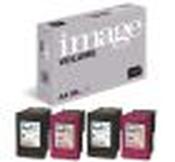 HP901XL Ink Multipack Refill with Free Paper - 4 Pack image