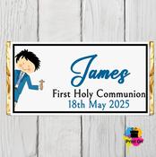 Communion Boy Chocolate 1