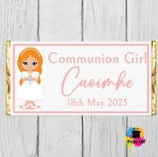 Communion Girl Chocolate 1