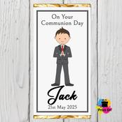 Communion Boy Chocolate 2