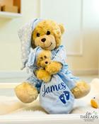 Sleepy Bear - Blue