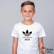 Communion Boy Tee - Design 4 - Baby Blue