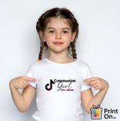 Communion Girl Tee - Design 7 - White