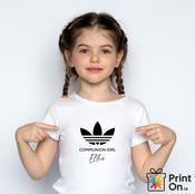 Communion Girl Tee - Design 5 - White
