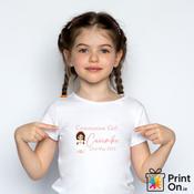 Communion Girl Tee - Design 1 - Baby Pink image