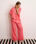 Top/Trs Set - Coral