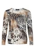 SUNDAY Top -  Black/Beige 252-6841-6413-0