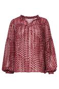 SL Chiffon Blouse - Bordeaux image